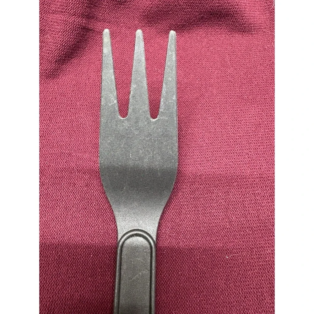 Vintage T-Fal Black Nylon 3-Prong Meat Serving Fork Kitchen Utensil Canada